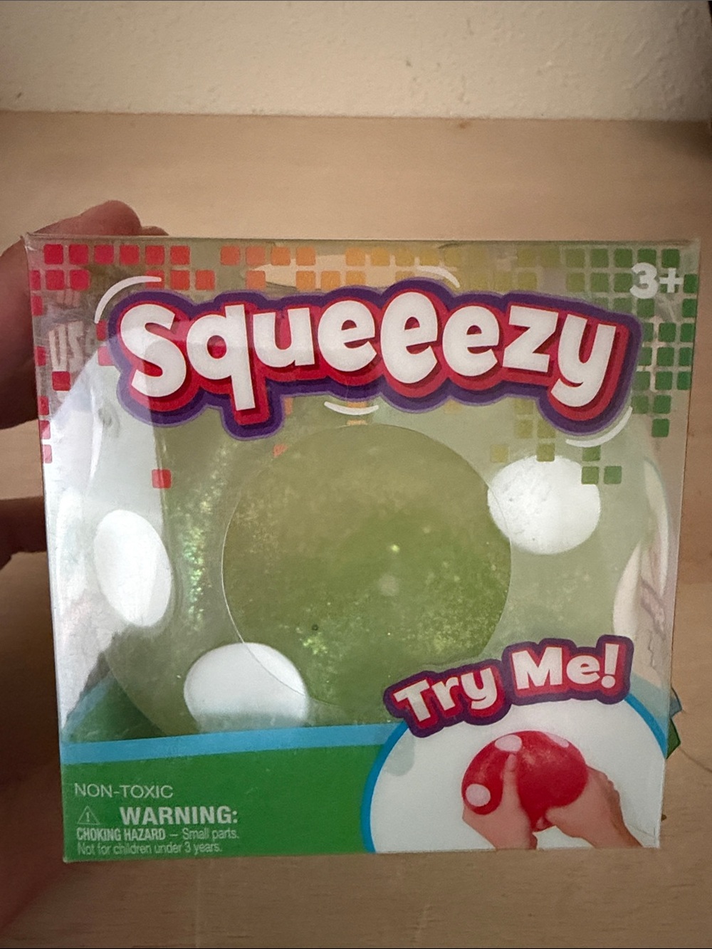 Squeezy Sunny Days Dice Squishy Toy